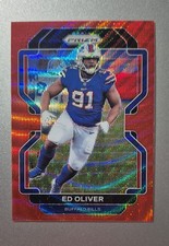 2021 Panini Prizm - Ed Oliver #119 Red Wave Prizm /149