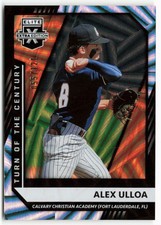 2021 Alex Ulloa Panini Elite Extra Edition Turn of the Century Rookie 055/121