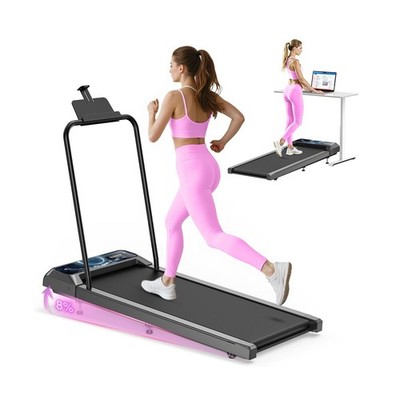 Walking Treadmill Pad w/ Incline Portable Under Desk Treadmill 2.5 HP Low Noise