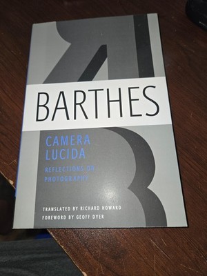 Roland Barthes Camera Lucida (Paperback)