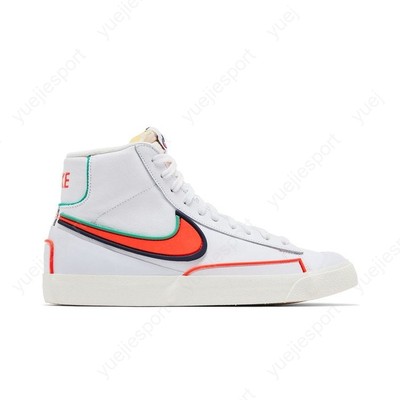 Nike Blazer Mid 77 Infinite White Blue Void Crimson DA7233-102