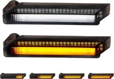 Sequential Switchback LED Side Mirror Turn Signals Running Lights Smoked Compat