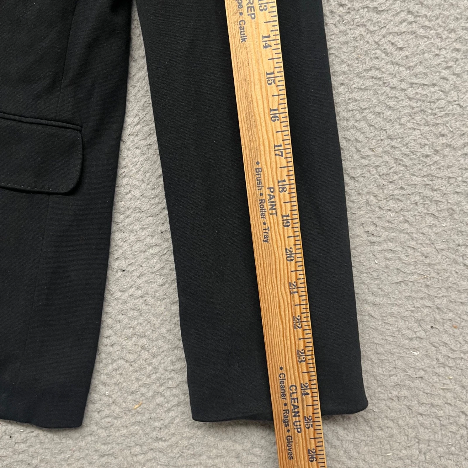 Polo Ralph Lauren Blazer Mens L Black Knit Preppy Classic Collegiate Cotton - product detail image 10