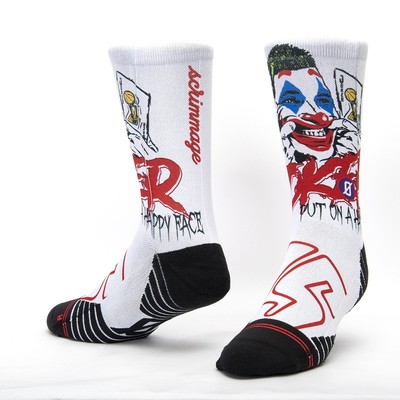 Socke Unisex Scrimmage Basket Joker Revenge Weiß
