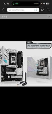 ASUS ROG Strix B650A Gaming WiFi B650 AM5 Ryzen 9k 8k & 7k ATX MB DDR5 Aura Sync