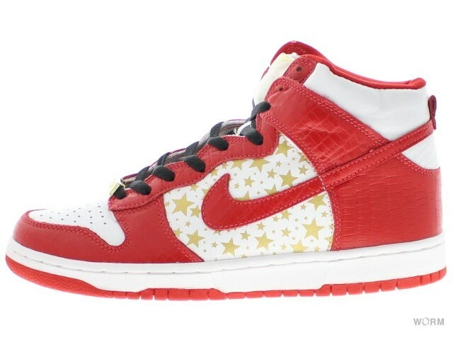 Nike SB Dunk High Pro x Supreme Red 2003 for Sale | Authenticity