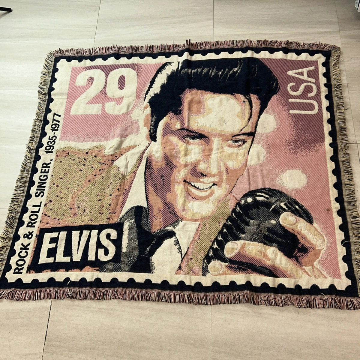 Elvis Blanket Indiana OTHER Elvis Presley Memorabilia for sale | eBay