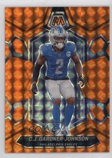 2024 Panini Mosaic Orange Mosaic Prizm 99/199 CJ Gardner-Johnson #181 7l6