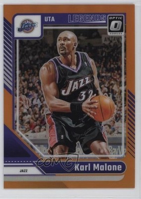 2024 Panini Donruss Optic Legends Orange Prizm 71/175 Karl Malone #229 HOF 1dl2