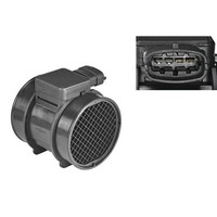 Luftmassenmesser 12 V Hitzdrahtmassensensor 4-Polig Valeo FüR U.A. Opel Astra