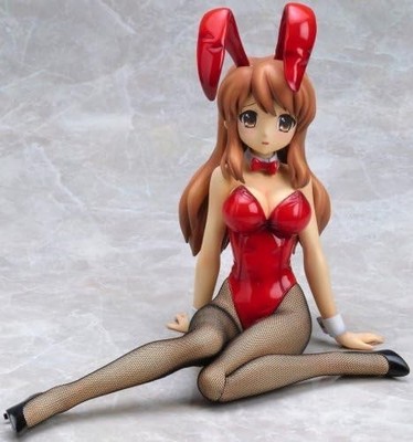 FREEing Melancholy of Haruhi Suzumiya Mikuru Asahina Bunny 1/4 PVC Figur