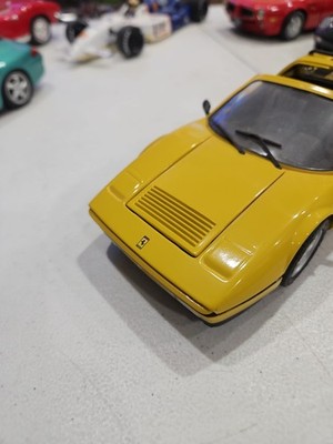 1:18 Ferrari 328 GTS Anson Yellow Diecast Model Car - No Box