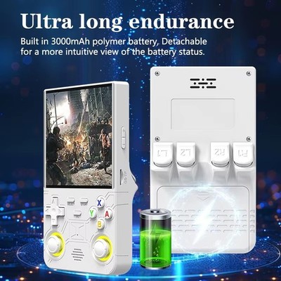 R36 ULTRA 4-Zoll-IPS-Bildschirm Handheld-Game-Player Open-Source-Konsole Retro-T