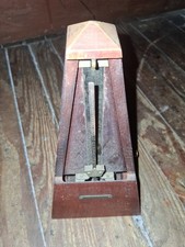VTG Handsome METRONOME Seth Thomas Wooden De Maelzel Walnut E873-006 WORKS GREAT