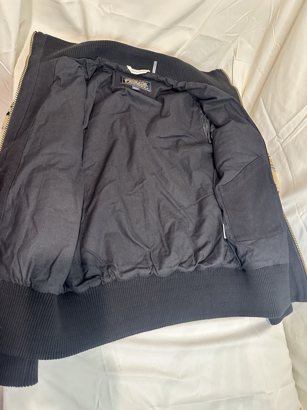 Pendleton woman’s Bomber Jacket aztec Full Zip Bl… - image 8