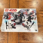 LEGO Star Wars First Order Specialists Battle Pack #75197 Box Manual Figures