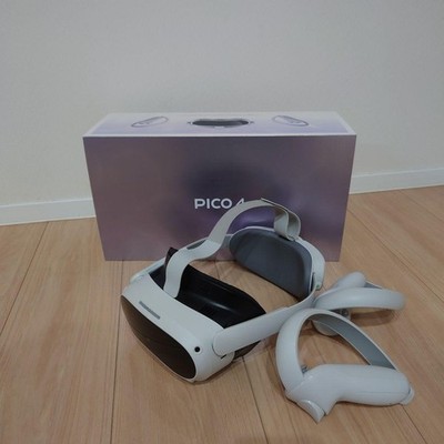 PICO 4 VR Headset 128GB White Lightweight Wireless All-in-One Virtual Reality