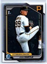2024 Bowman Draft #BDC-3 Josh Hartle Chrome Refractor