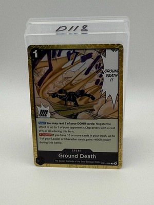 ONE PIECE English Ground Death OP14-096 The Azure Sea's Seven | eBay