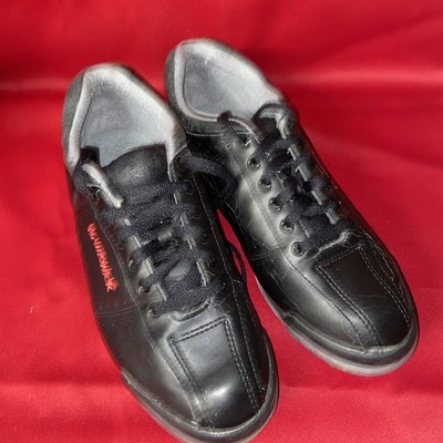 Brunswick Men's Black Leather Bowling Shoes Size 8.5 US