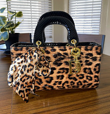 Fashionnova Leopard Animal Print Patent Satch...