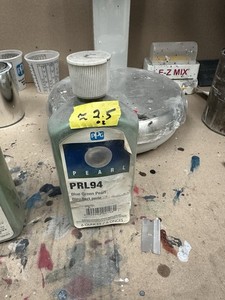 PPG BLUE GREEN PEARL FLAKE PRL94 2.5 Oz BOTTLE DISCONTINUED Used