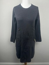 Zara jumper dress women’s medium dark grey