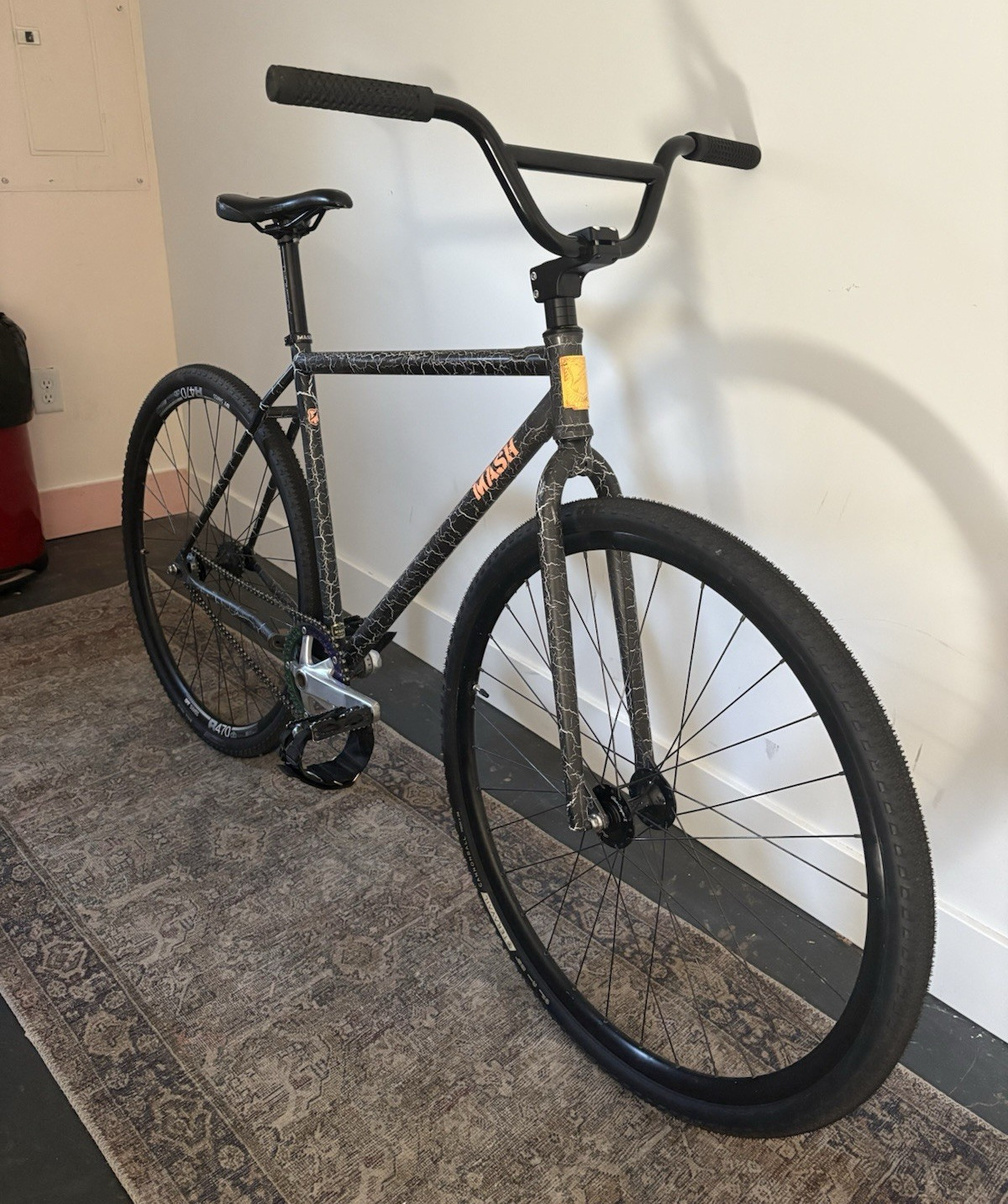 MASH SF Matt Reyes pro model steel frame fixed/fgfs/tracklocross