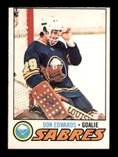 1977 O-Pee-Chee NHL #201 Don Edwards RC EXMT X3378755