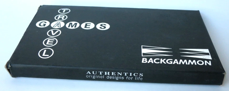 New Travel Metal BACKGAMMON GAME Magnetic Compact Set in Silver Case+Instruction - Image 3 of 4