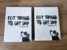 Exit Through the Gift Shop DVD, 2010, All Region Glasses, Postcard  Stickers