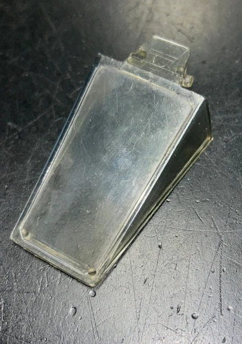 Vintage Star Wars Vehicle Part 1978 Battle Damaged X-Wing Tinted Canopy ORIGINAL