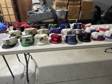 23 Vintage Snapback Trucker Hats, John Deere, RARE Purina, 3 Band Hat, K Brand