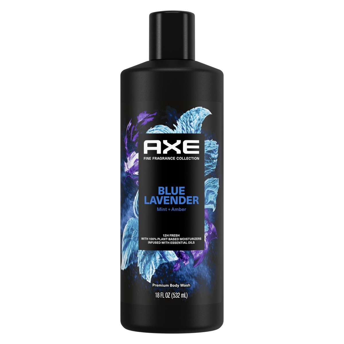 Axe Fine Fragrance Collection Men's Liquid Body Wash Blue Lavender
