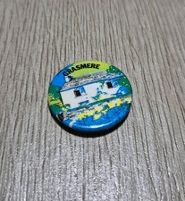 Vintage GRASMERE Souvenir Button Pin Badge -DoveCottage-Cumbria-Lake District-UK