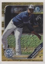 2019 Bowman Chrome Prospects Gold Shimmer Refractor 49/50 Reggie Lawson 6o3