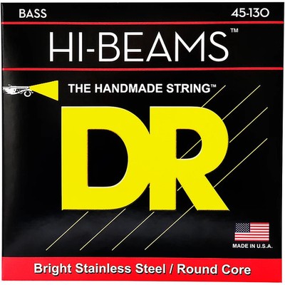 DR Strings Hi Beams Medium 5String Bass .130 Low B String