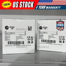 New Allen-Bradley 100-C16D10 100-C IEC Contactor 16 A,110V 50 Hz / 120V 60 Hz