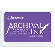 Ranger Archival Ink Pad 0-Majestic Violet