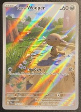 Paldean Wooper IR 102/094 Pokémon TCG ME Fiamme Fantastiche Illustrazione Rara NM