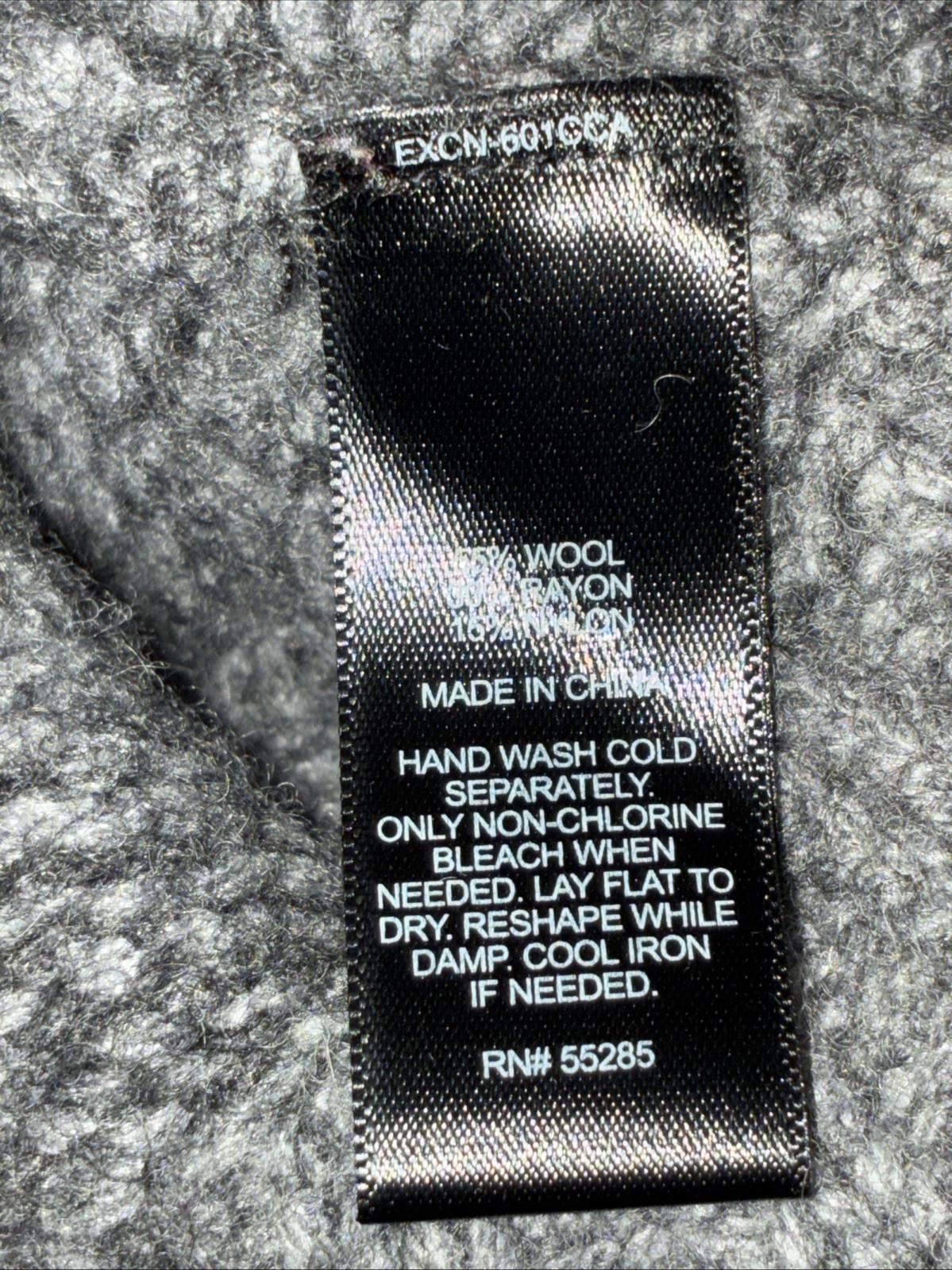 Express Medium Colorblock Gray Pullover Long Slee… - image 4