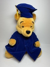 Walt Disney World Winnie The Pooh Graduation Plush Stuffed Animal Doll 13" 1999