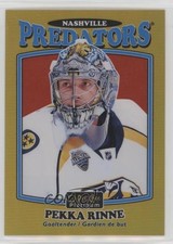 2016-17 O-Pee-Chee Platinum Retro Gold Rainbow 123/149 Pekka Rinne #R-65 3s9