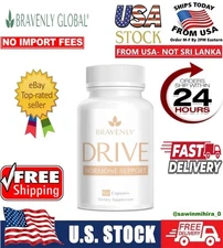 Bravenly Global Drive Advanced Hormonal Support, 60 Capsules - New & Sealed ! ⚡