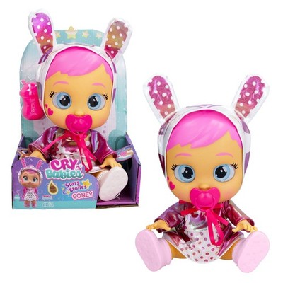 Cry Babies Stars Babies Coney weint echte Traenen 10+ Sounds Schnuller Flasche