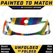 New Painted To Match - Front Bumper Cover Replacement For 2010 2011 Mazda 3 2.0l
