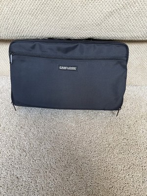 Vintage Case Logic 30 Cassette Tape Carrying Case Bag Pocket Zippered