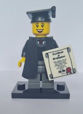 LEGO female Graduate minifigure & Accessories. Ideal gift 🎁 idea.