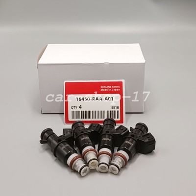 New 4Pcs OEM Fuel Injectors 16450-RAA-A01 for 2002-004 CRV CR-V 2.4L L4 US Stock