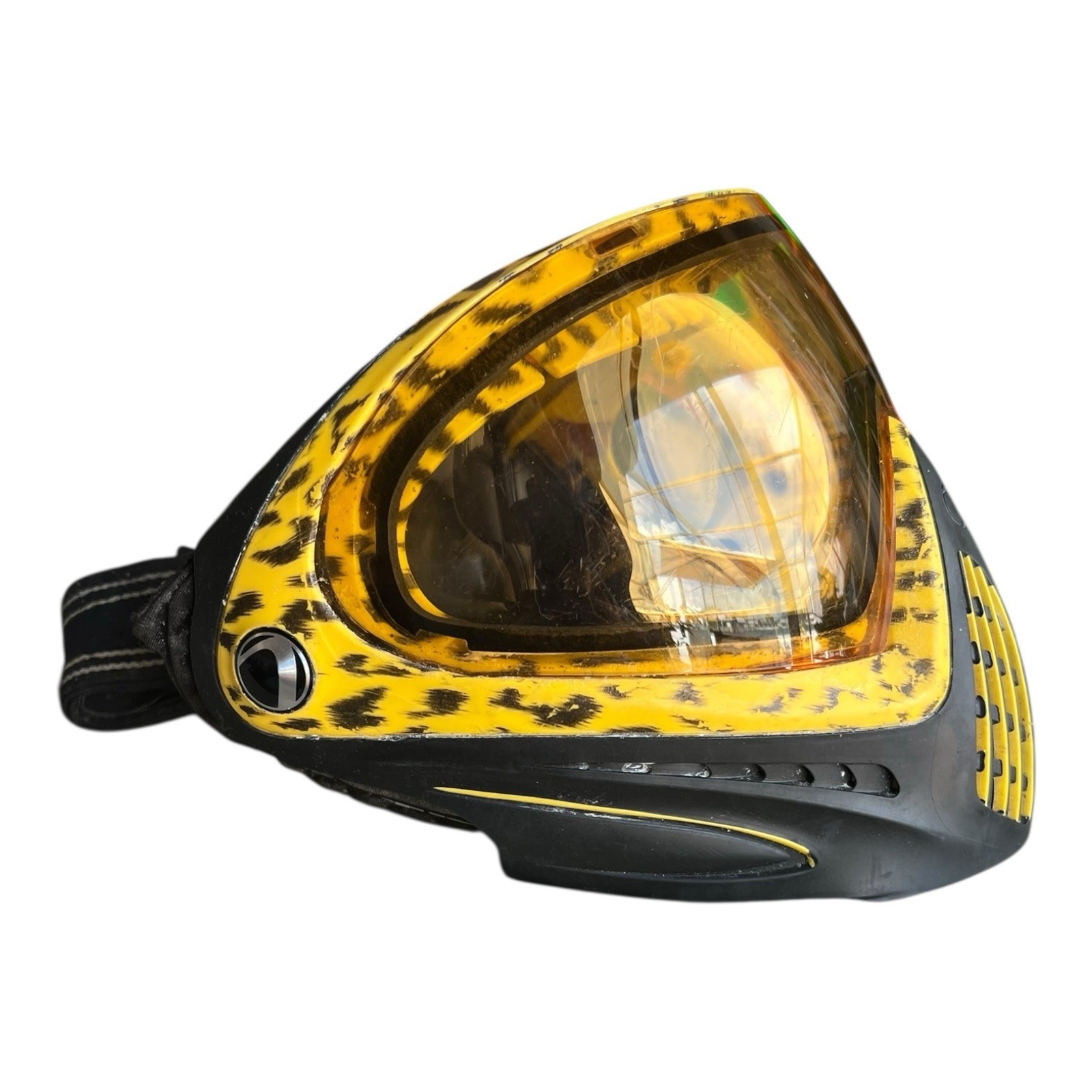 LEOPARD PRINT DYE I 4 PAINTBALL GOGGLES  Extremely Rare Needs New Inside Pad 💥